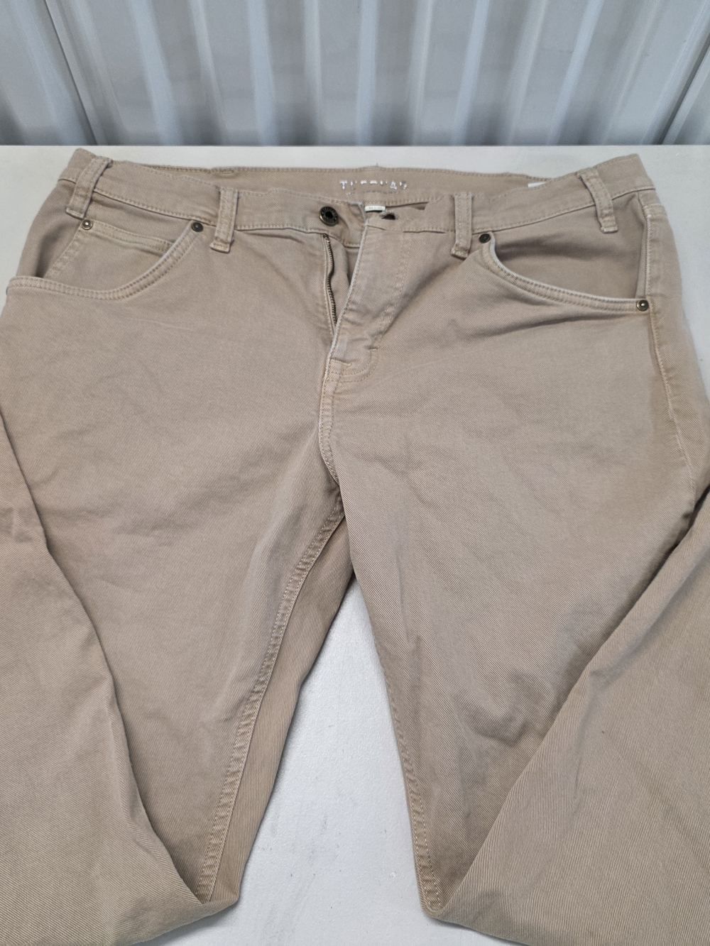 Tecovas Brown Denim Pants Men's Size 36x32